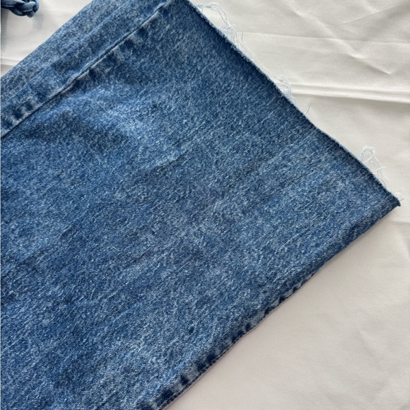 Kensie Carla High Rise Wide Leg Jeans Braided Belt 8/29 - Picture 2 of 6